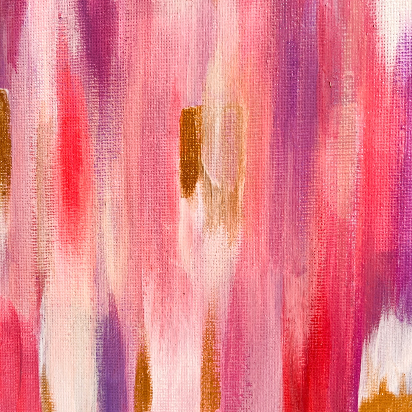 0号 カラフルミニキャンバスアート ピンク | Colorful Mini Canvas Art – Pink