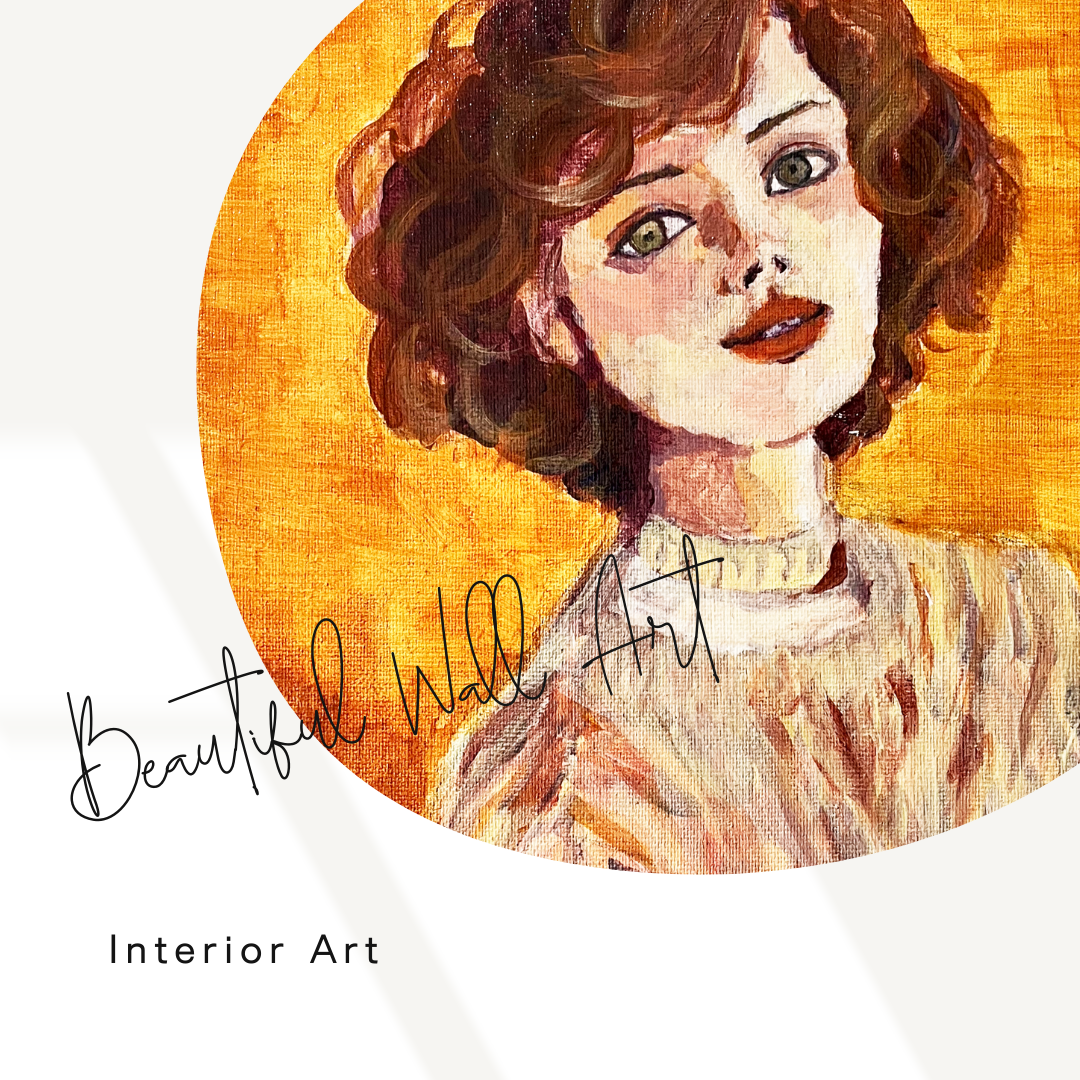 Digital Download "Portrait of a Woman" Reproduction (A4 size print / high resolution PNG / 1 sheet)