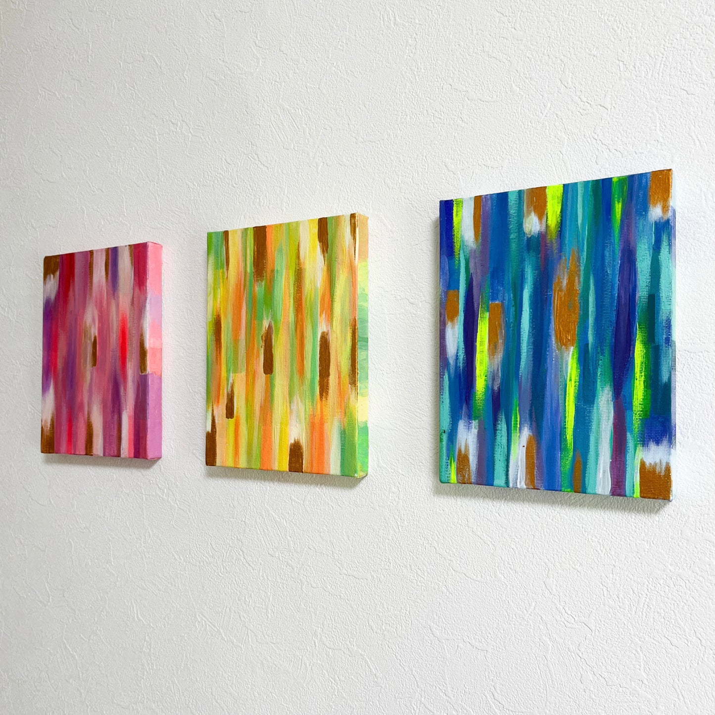 0号 カラフルミニキャンバスアート ピンク | Colorful Mini Canvas Art – Pink