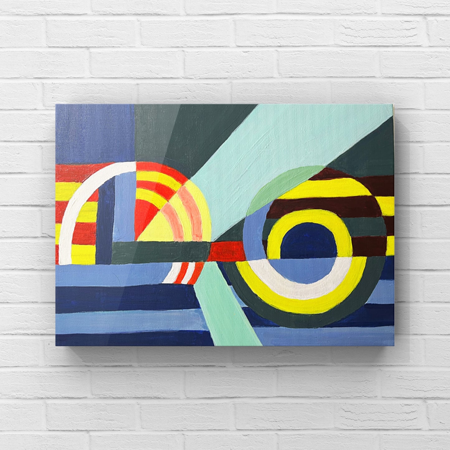 キュビズムアート 410×318×20mm|抽象画・モダンアート・インテリアアート
Cubism Art 410×318×20mm | Abstract Painting, Modern Interior Art
