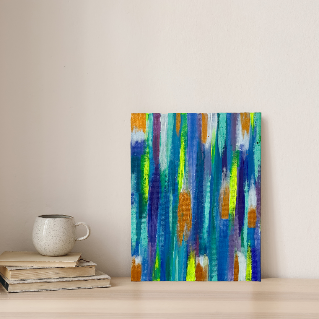 0号 140×140×20mm|抽象画・モダンアート・インテリア・壁に飾ったモックアップ
F0 140x140x20mm | Abstract Painting, Modern Interior Art, Wall Hanging Mockup, Small Size, One-of-a-Kind