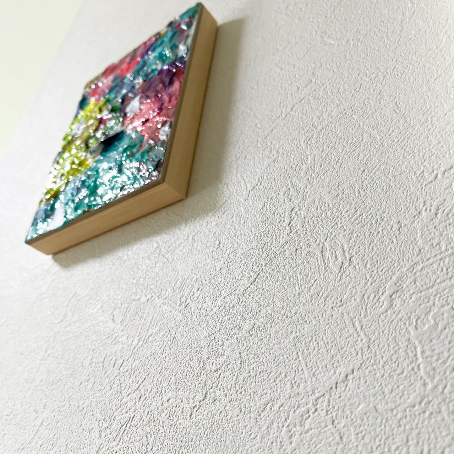 【Shopify限定】0号 ぬる ジェリー抽象画 【ハイライン】|【Small Canvas】Nuru Gel Textured Abstract Painting Acrylic Painting (Highline Series)
