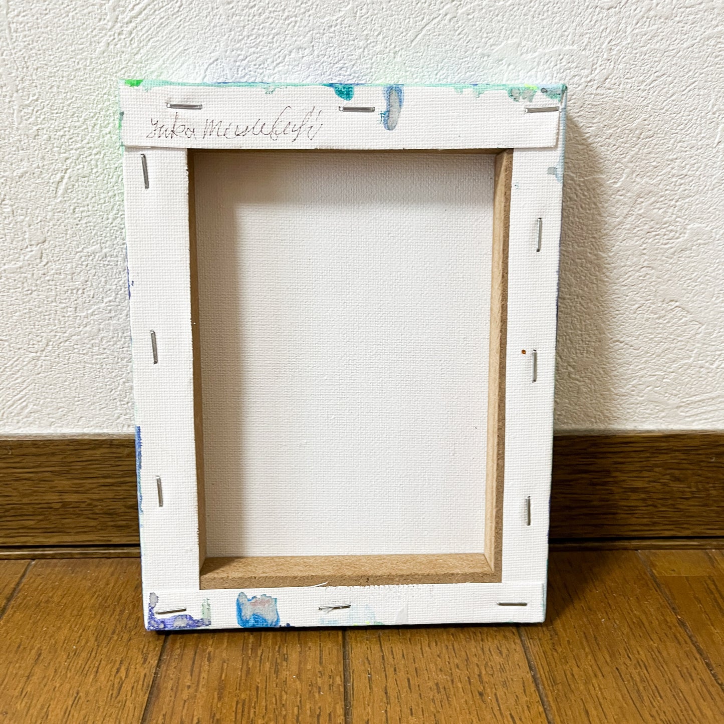 0号 カラフルミニキャンバスアート ブルー | Colorful Mini Canvas Art – Blue
