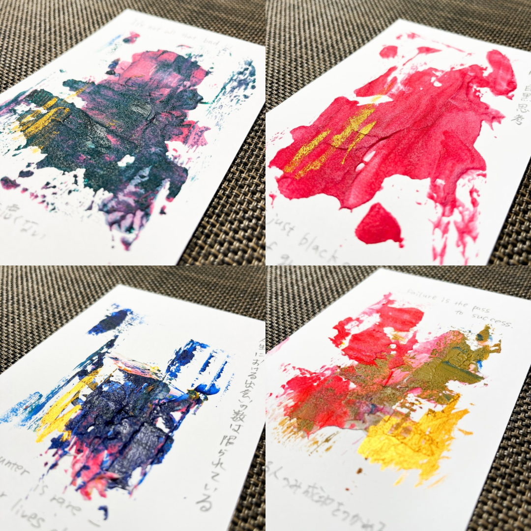 【チャリティ企画】手描きアファメーションカード｜Handmade Affirmation Cards | Charity Donation [Free Shipping]