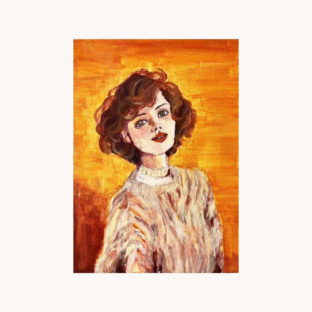 Digital Download "Portrait of a Woman" Reproduction (A4 size print / high resolution PNG / 1 sheet)