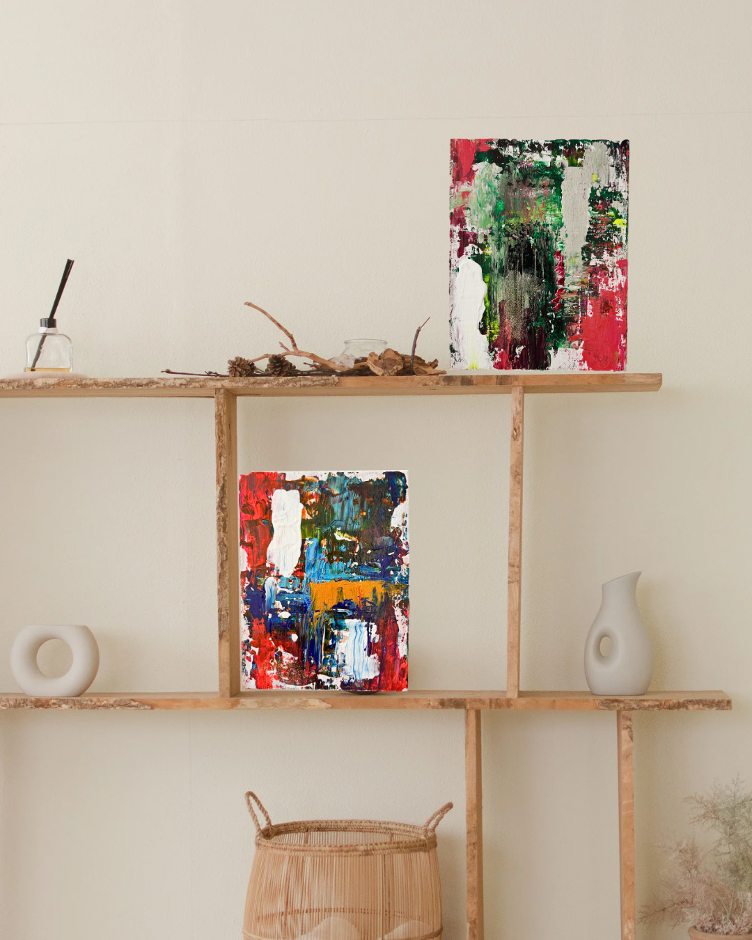 Acrylic Abstract Painting "Dynamic Harmony 02"