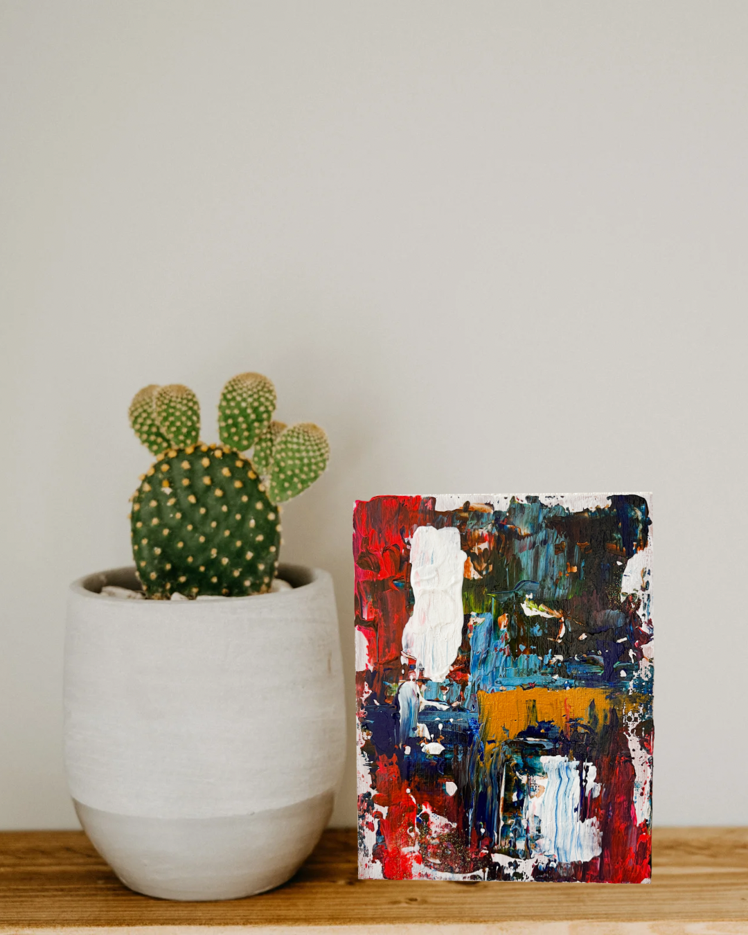 Acrylic Abstract Painting "Dynamic Harmony 02"