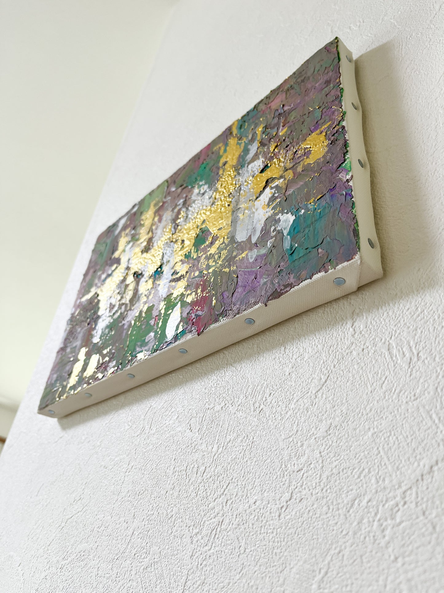 P4 抽象画 アクリル画 「森羅万象」【ハイライン】| Shinrabanshou – Abstract Acrylic Painting [Highline]