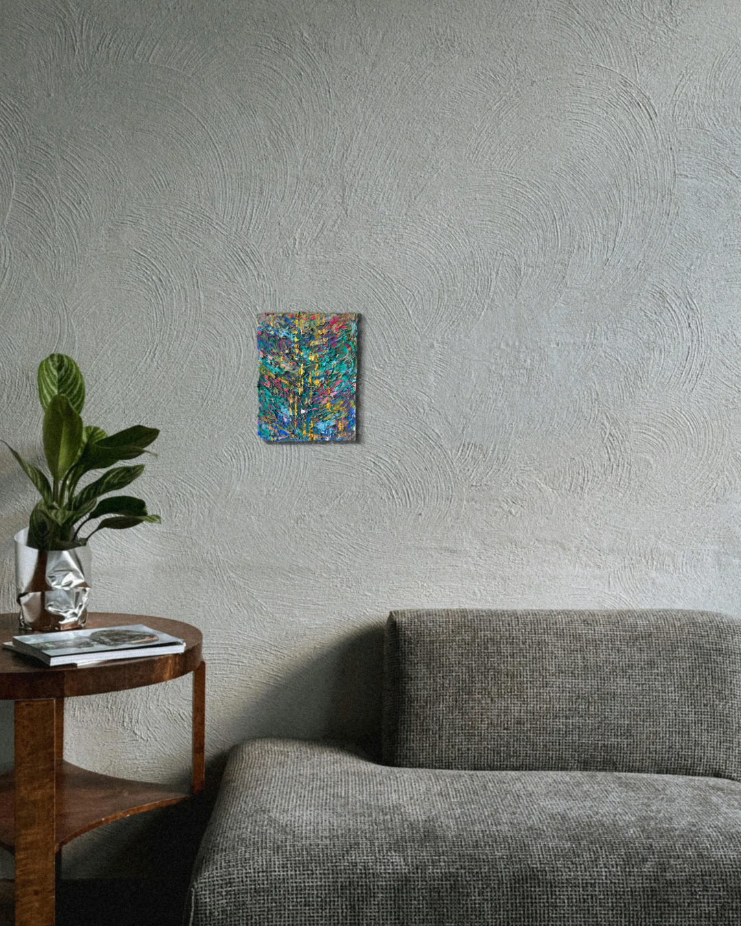 [Shopify Exclusive] Size 0 "Play" Acrylic Abstract Painting Texture Art [High Line]