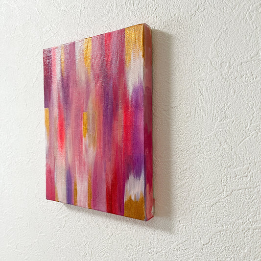 0号 カラフルミニキャンバスアート ピンク | Colorful Mini Canvas Art – Pink